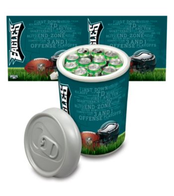 Philadelphia Eagles Silver Gray Mega Can Cooler