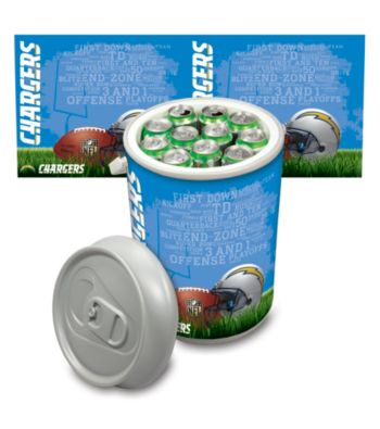 San Diego Chargers Silver Gray Mega Can Cooler