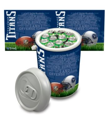 Tennessee Titans Silver Gray Mega Can Cooler