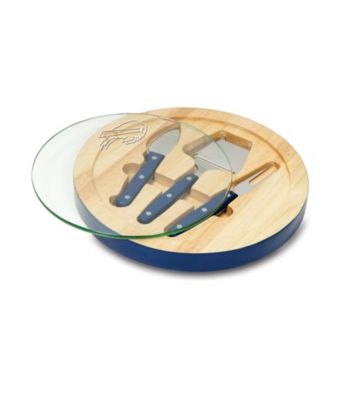 Buffalo Bills Ventana Glass Top Cheese Board