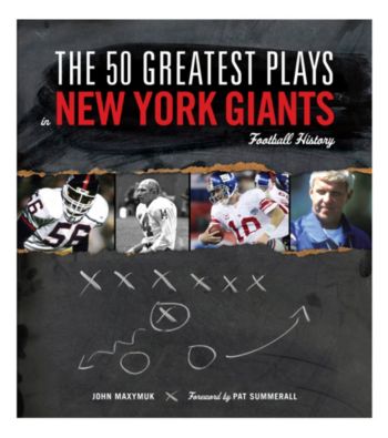 Triumph Books The 50 Greatest Plays in New York Giants Football History