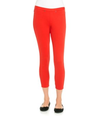 HUE® Chilli Twill Skimmer Leggings