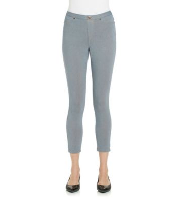 HUE® Steel Classic Jeans Skimmer Leggings