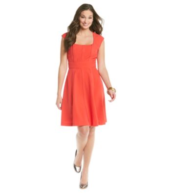 Vince Camuto Fit and Flare Dress