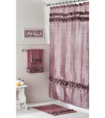 Croscill® Graduated Roses Bath Collection