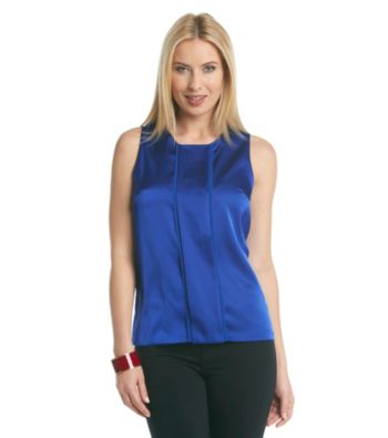 Calvin Klein Blue Top with Panel