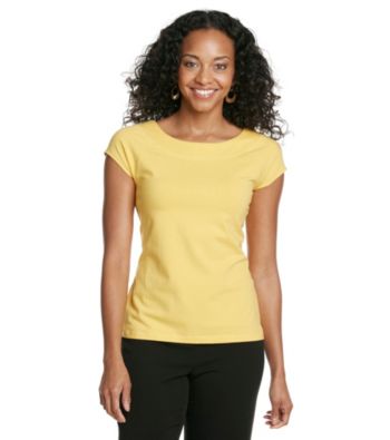 Laura Ashley Petites' Ballet Neck Tee
