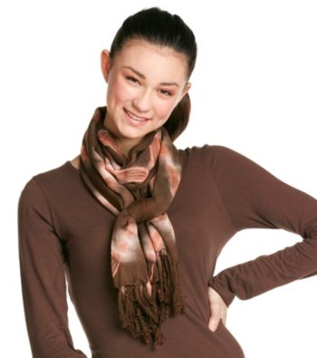 True Love® Juniors' Accessories Tie-Dye Scarf