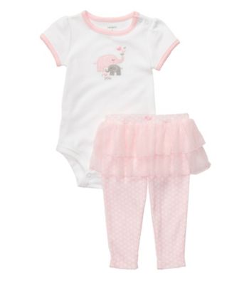 Carter's® Baby Girls' Light Pink 2-pc. Tutu Set