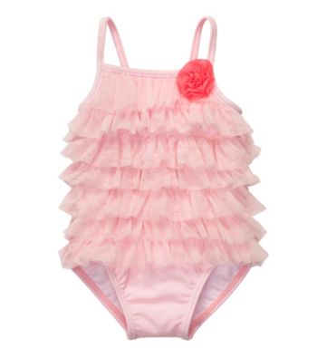 Carter's® Baby Girls' Pink Tulle Swimsuit