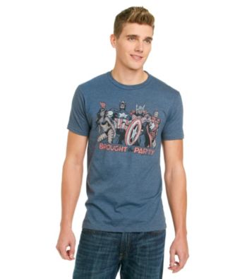 Junk Food® Men's Blue Heather True Vintage 