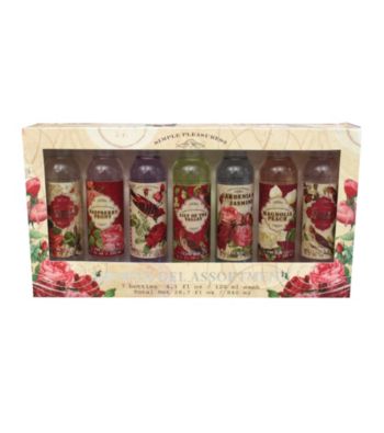 Simple Pleasures Winter Rose 7-Day Shower Gel Assortment