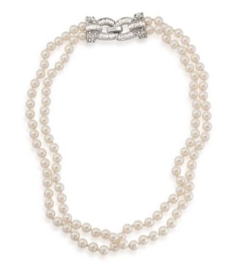 Carolee® Double Row Pearl Necklace