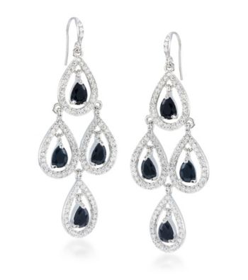 Carolee® Simply Jet Chandelier Earrings