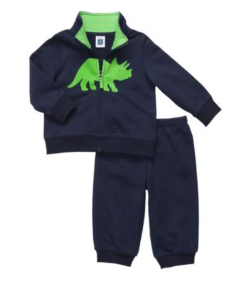 Carter's® Baby Boys' Navy 2-pc. Dinosaur Cardigan Set