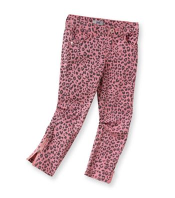 Jolt® Girls' 7-16 Pink Leopard Print Skinny Jeans