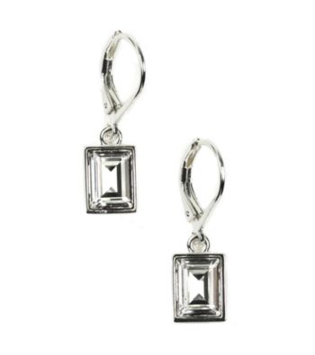 Givenchy® Crystal Drop Leverback Earrings