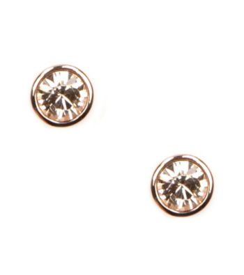 Givenchy® Rosegold Stud Earrings