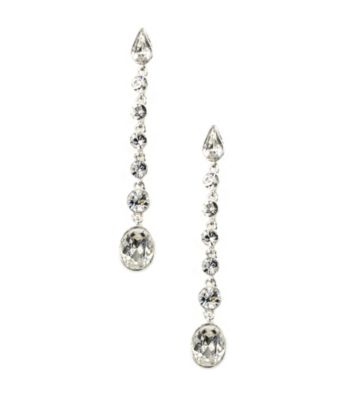 Givenchy® Crystal Linear Earrings