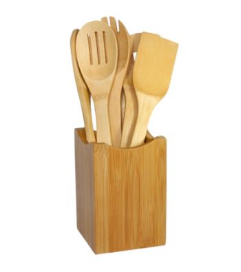 Oceanstar 7-pc. Bamboo Cooking Utensil Set