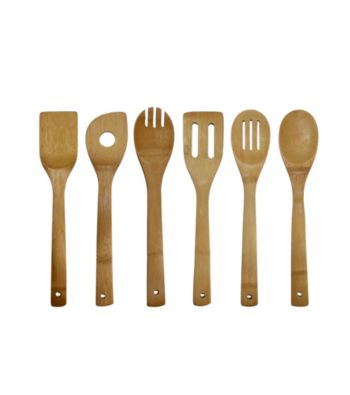 Oceanstar 6-pc. Bamboo Cooking Utensil Set