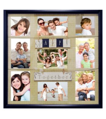 New View 9-Opening Clothespin Caption Collage - Happy Together