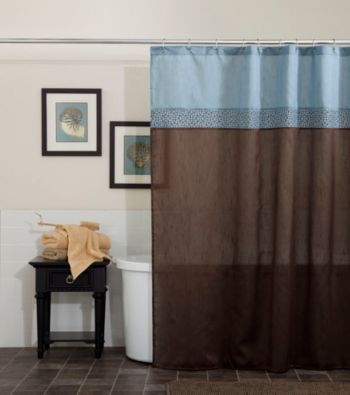 Lush Decor Geometrica Shower Curtain