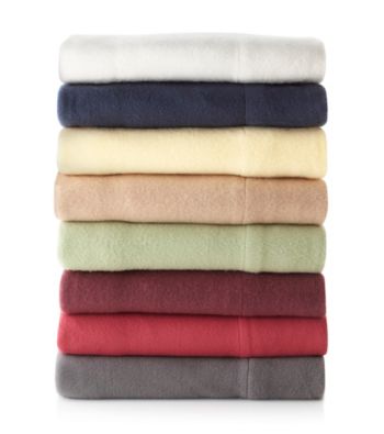 Elite Home Products Winter Nights Fleece Sheet Set