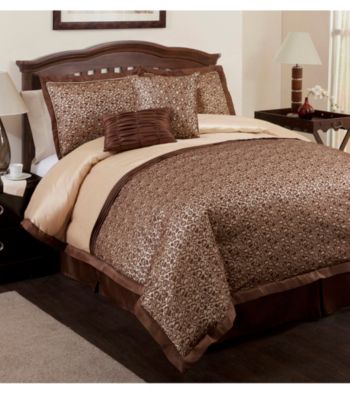 Leopard 6-pc. Comforter Set by Lush Decor