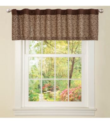 Lush Decor Leopard Valance
