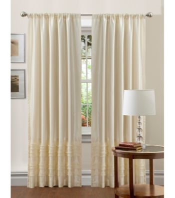 Lush Decor Paloma Ivory Window Curtain