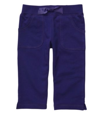 Carter's® Girls' 2T-4T Purple French Terry Capris