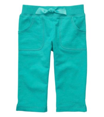 Carter's® Girls' 2T-4T Teal French Terry Capris
