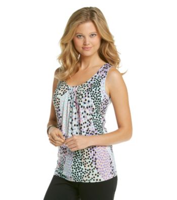 Relativity Career IVP Pleatneck Printed Tank