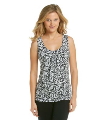 Relativity Career IVP Pleatneck Printed Tank