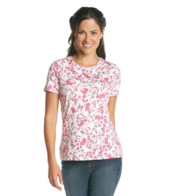 Studio Works® Floral Printed Crewneck Tee