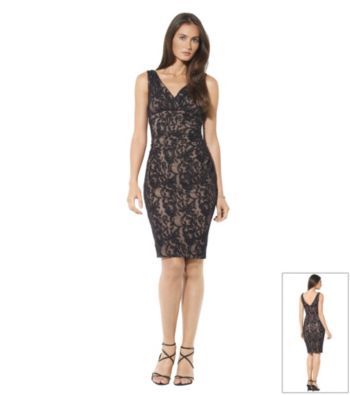 Lauren Ralph Lauren Floral Lace Sheath