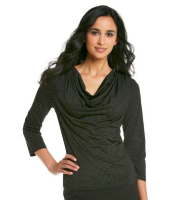MSK Drapeneck Top