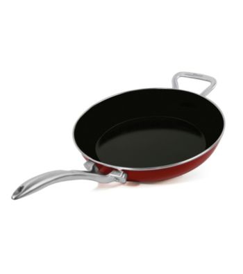 Chantal® Chili Red Copper Fusion Fry Pan