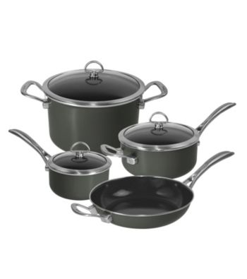 Chantal® 7-pc. Onyx Enamel with Coppper Fusion™ Cookware Set