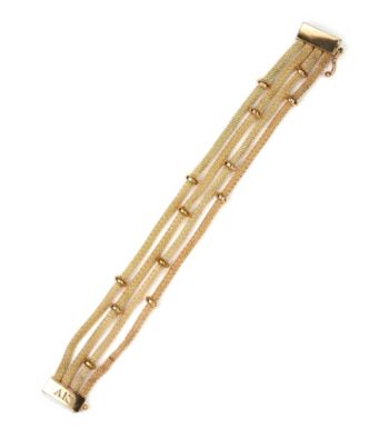 Anne Klein® Goldtone Multi Row Bracelet