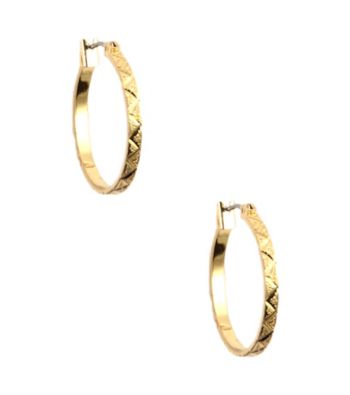 Anne Klein® Goldtone Hoop Earrings