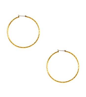 Anne Klein® Goldtone Hoop Earrings