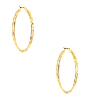 Anne Klein® Goldtone Hoop Earrings