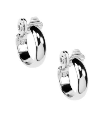 Anne Klein® Silvertone Clip Earrings