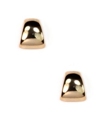 Anne Klein® Goldtone Button Earrings