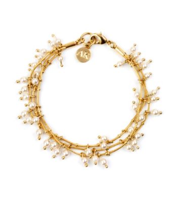 Anne Klein® Goldtone Pearl Bracelet