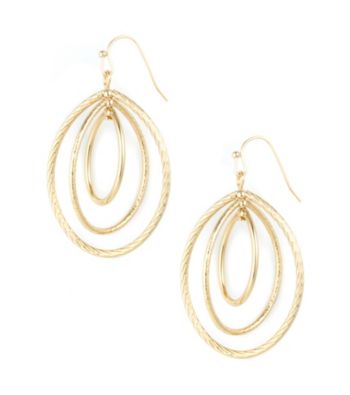 Anne Klein® Goldtone Drop Earrings