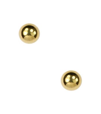 Anne Klein® Goldtone Button Stud Earrings