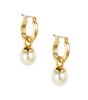 Anne Klein® Goldtone Pearl Drop Earrings